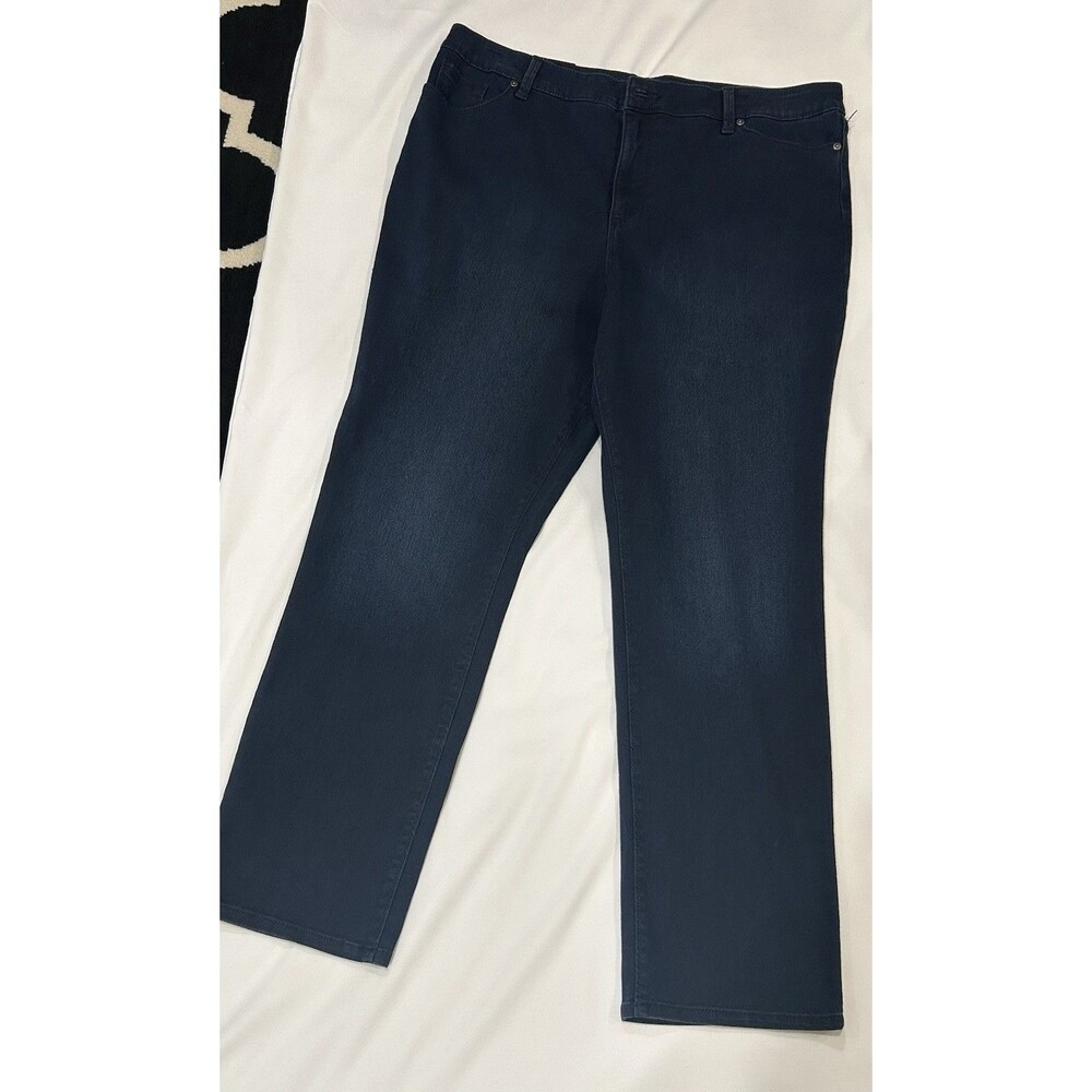 Bandolino Amy Straight NWT Dark Wash Jeans Women's 18